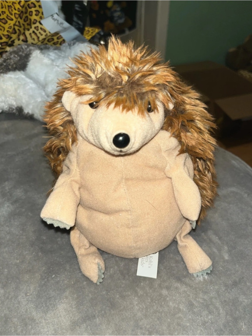 Hedgehog beanbag plush